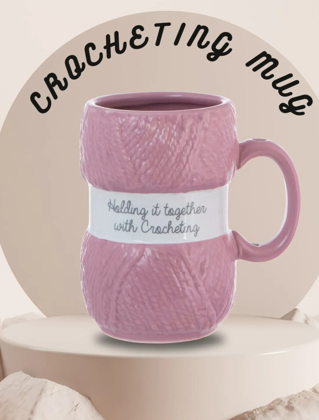 Crochet Mug - Holding It Together