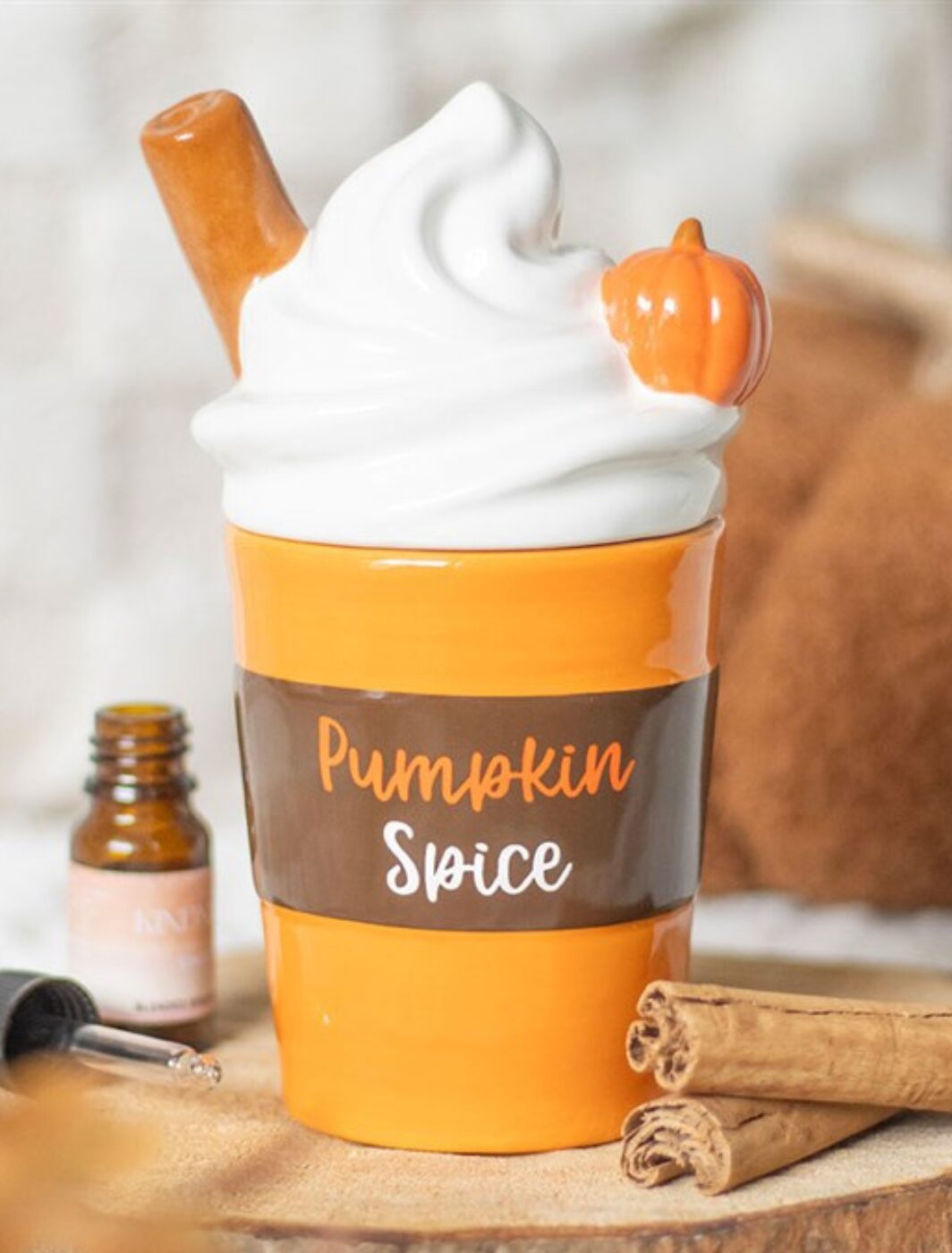 Pumpkin Spice Latte Oil Burner and Wax Warmer